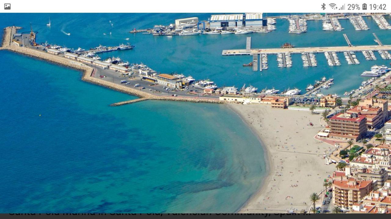 Apartamentos Centro Santa Pola Buitenkant foto